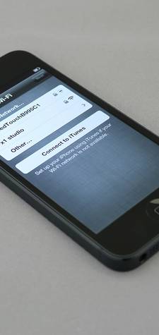 Screenshot of iOS proxy settings dialog