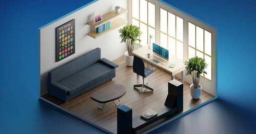 Visual comparison of home office (residential) and datacenter technology for proxy types